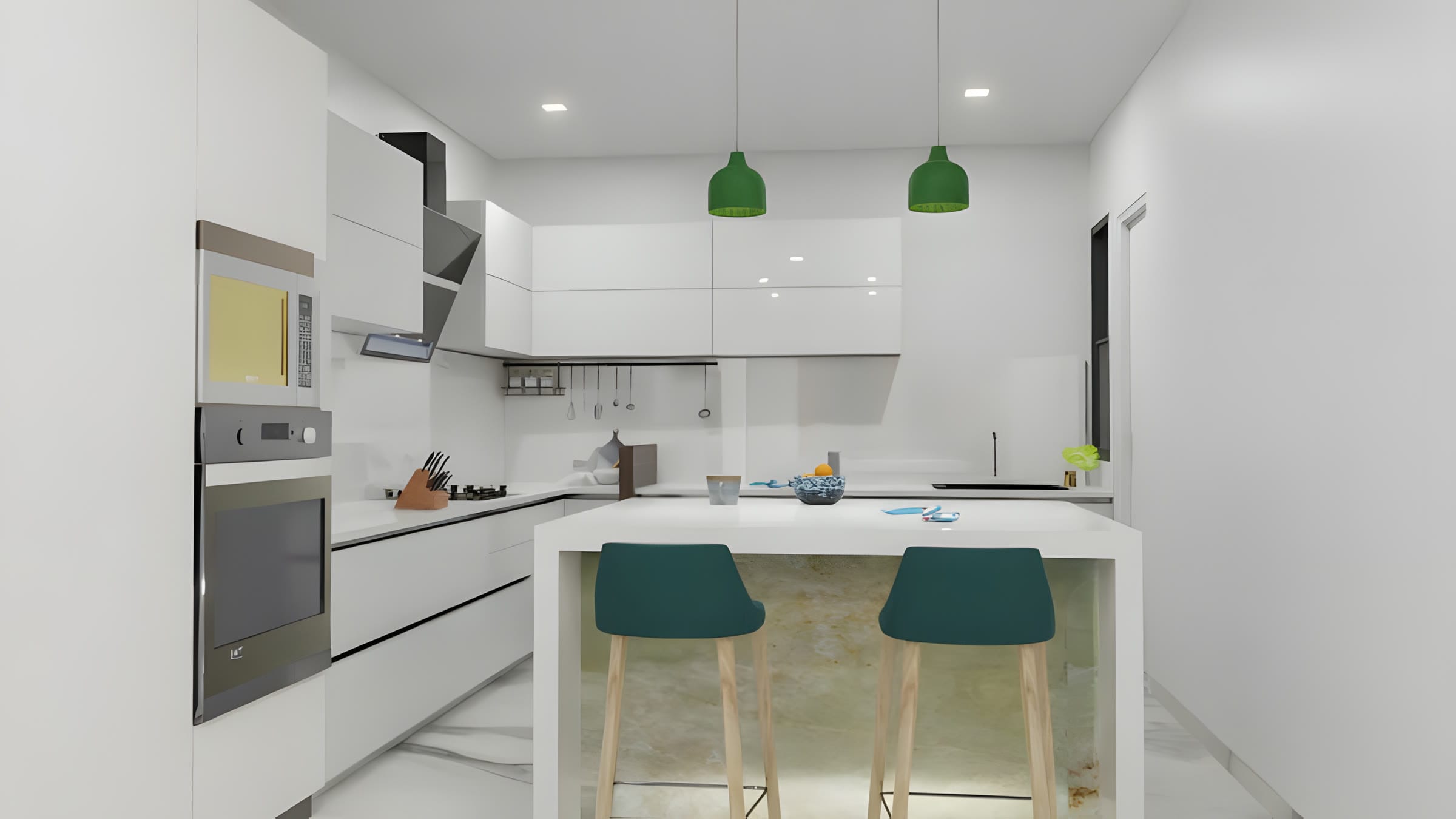 Kitchen render k3