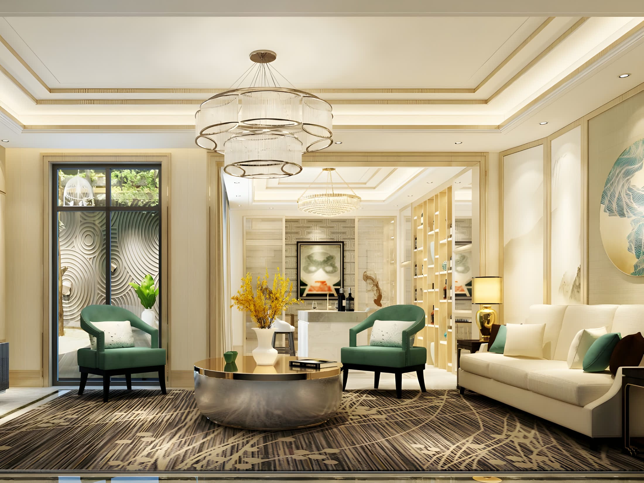 Glodeni Living Area