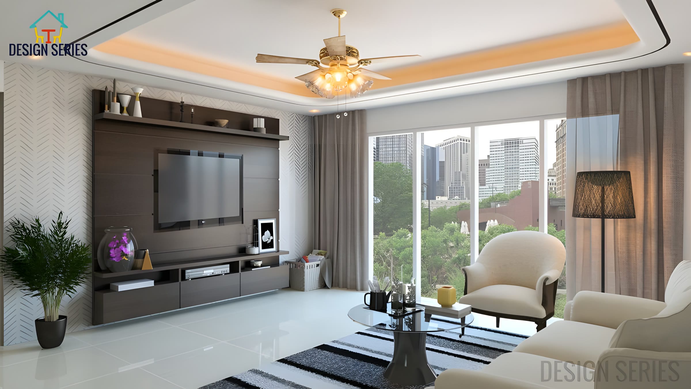 Blace TV Unit