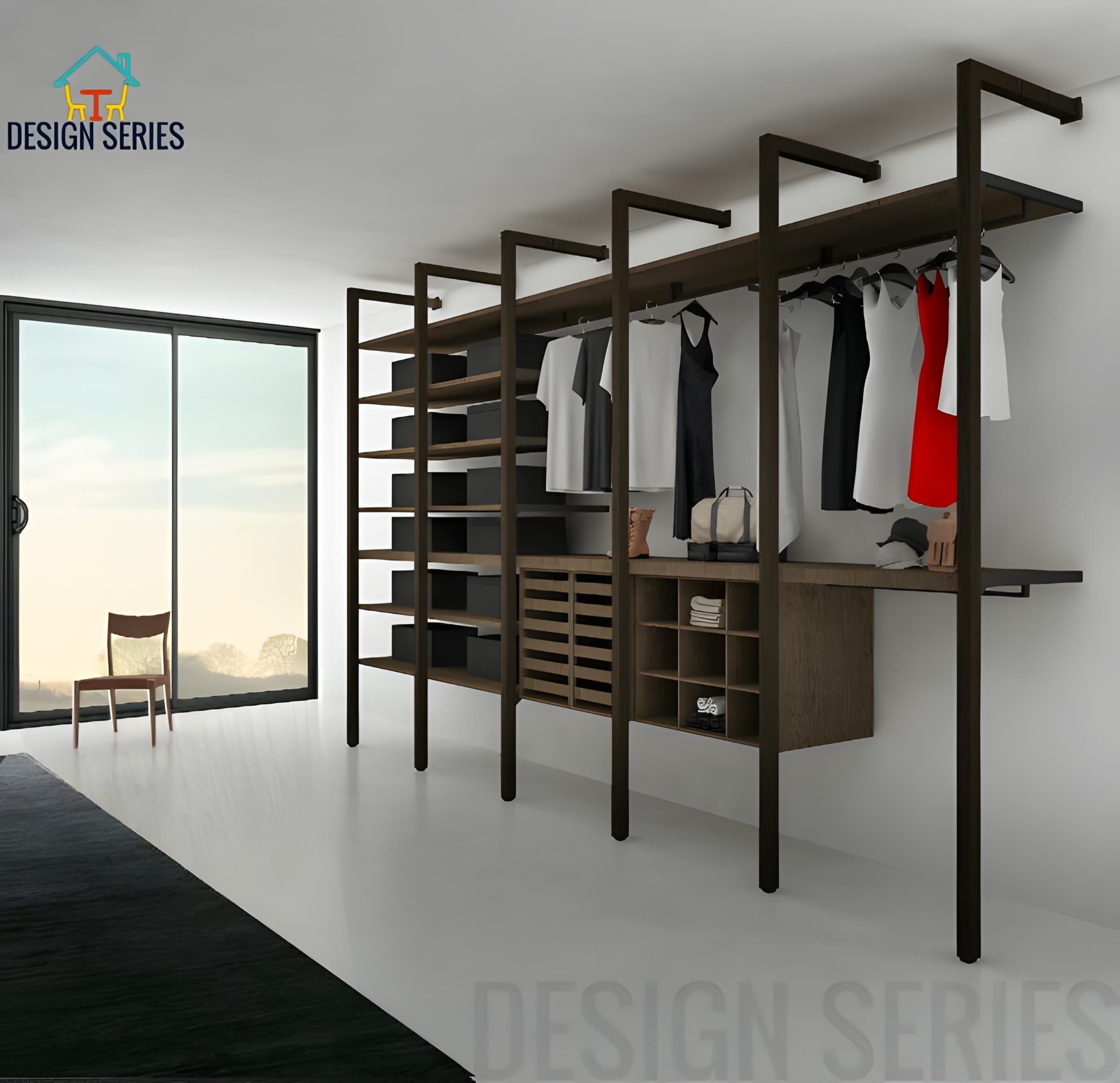 Adana Open Wardrobe