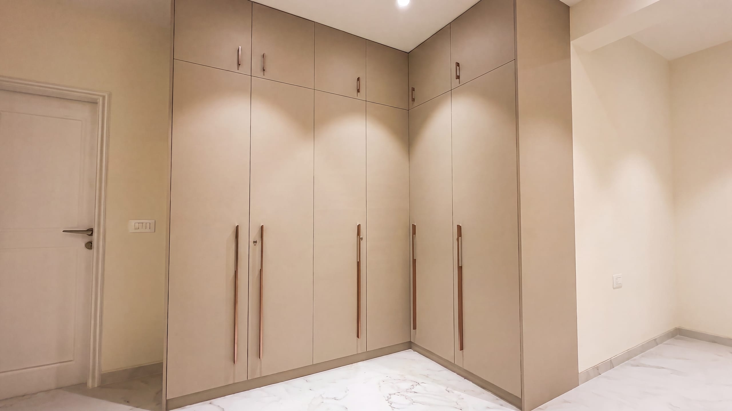 Second bedroom wardrobe wall at the L13 apartment